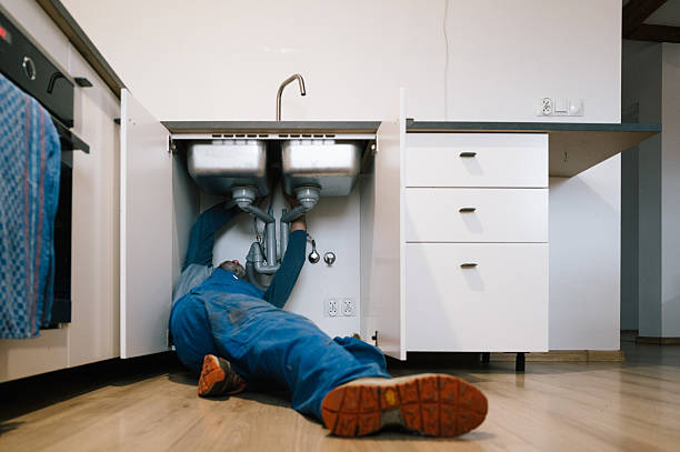 Professional Drain Cleaning technician working in East Canton, OH